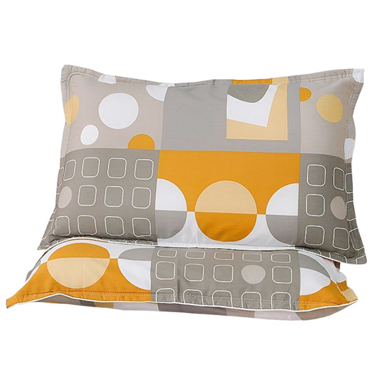 100%全棉枕套一对装48cmx74cm成人大号枕罩纯棉枕头套单个40x60cm