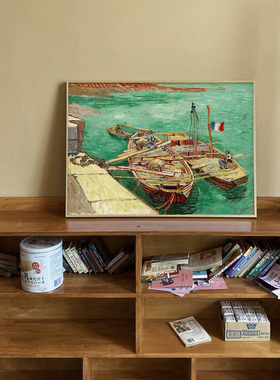 梵高后印象派名画抽象艺术挂画客厅装饰画餐厅书房卧室房间墙壁画