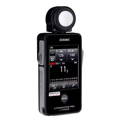 Sekonic世光L-478DR大屏操控触控摸式多功能摄影无线引闪测光表 - 图2