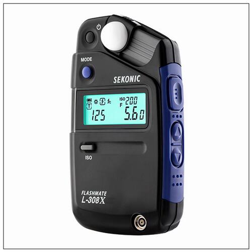 Sekonic世光L-308X拍照摄像电影多用入反射光圈优先替308S测光表 - 图0