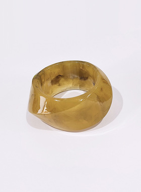 欧美树脂手镯套装异形手环