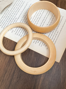 不规则木手镯轻奢高级感手环