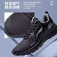 李宁运动鞋男款2025新款黑色跑鞋男士鞋子网面秋季透气跑步鞋男鞋