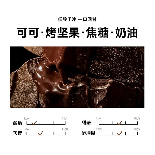 M2M曼巴巴西曼特宁拼配精品阿拉比卡手冲咖啡豆中烘咖啡豆100g - 图0
