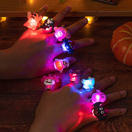 速发圣节玩具装扮发光南瓜灯儿童装饰品布置道具小礼物礼品配饰