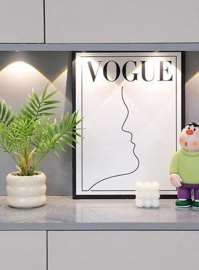 速发门厅玄关收纳盒鞋柜装饰品摆件入户轻奢客口电视柜家居高感级