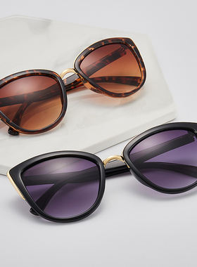 太阳镜女防紫外线2024时尚圆脸墨镜女韩版潮网红街拍前卫ins复古