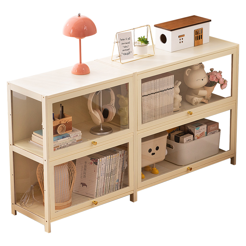 飘窗柜阳台储物柜子防晒靠墙一体榻榻米杂物收纳柜空间利用置物架 - 图3