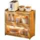 Trojan people kitchen cupboard storage rack cabinet type bowl and tray