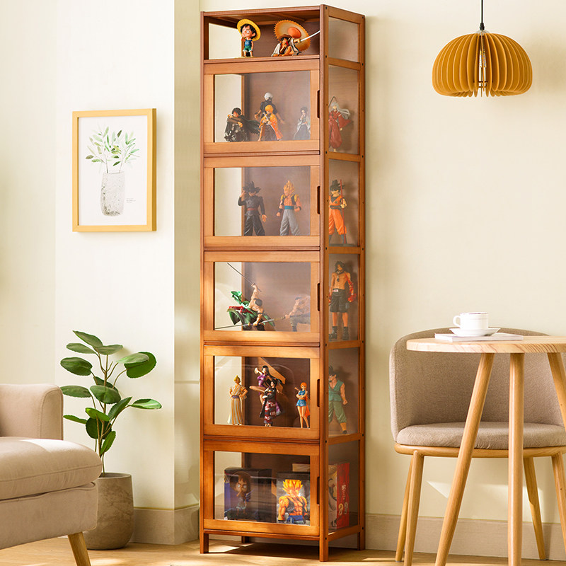 手办展示柜亚克力模型玩具展示架陈列柜化妆品非玻璃小型货架家用,淘宝优惠券,粉丝福利购,淘宝优惠卷