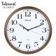 TELESONIC Retro Nordic Art Silent Wall Clock