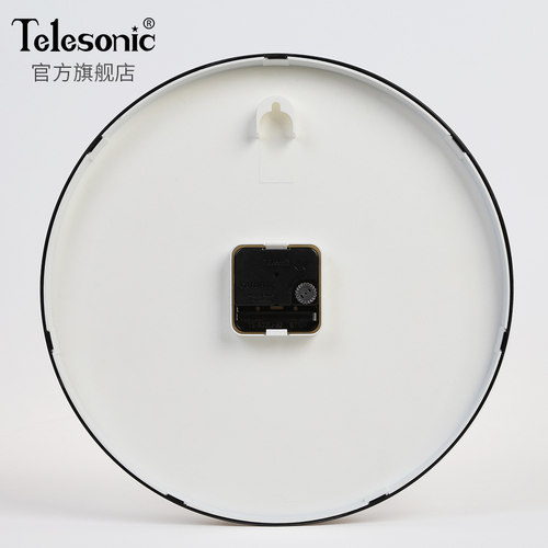 TELESONIC/天王星现代简约钟表家用客厅静音挂钟时尚北欧装饰时钟 - 图2