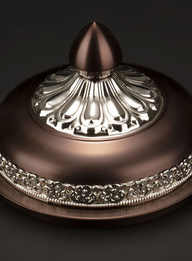 速发新款藏式贴物糌粑盒罐子藏香风情食族盒藏花工艺糍粑盒