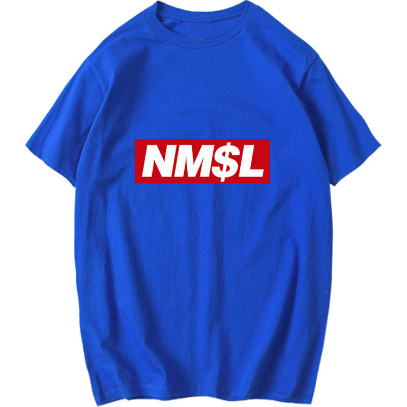 孙笑川nmsl周边自闭宇宙儒雅t恤衫 火线够够够T恤