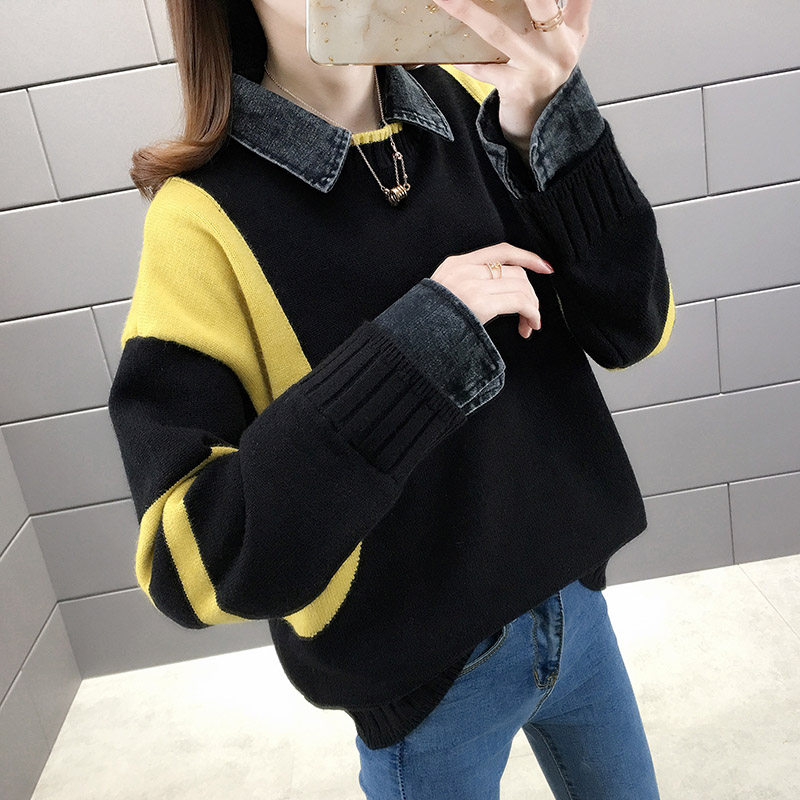 秋装2020年新款女装爆秋季茧型毛衣 贝雪丽毛针织衫