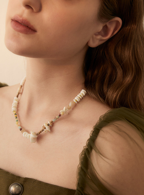 苏心复古海星贝壳项链女夏日清新文艺风锁骨链时尚百搭装饰链