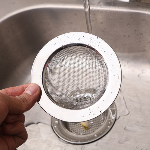 不锈钢过滤网厨房水槽过滤器下水道洗菜盆过滤器水池排水口过滤网 - 图2
