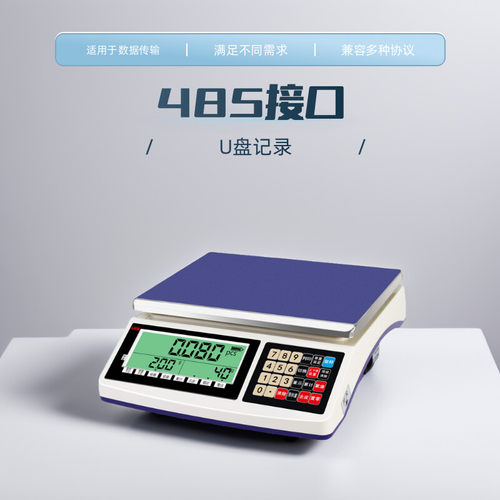 无限量串口电子秤20mA电流05V电压485通讯PLC协议U记录称WIFI蓝牙 - 图1