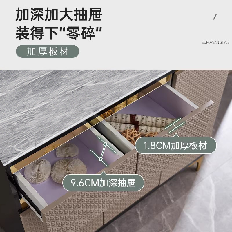 荼蘼轻奢餐边柜茶水柜备餐柜厨房储物柜酒柜客厅置物柜储物柜柜子,淘宝优惠券,粉丝福利购,淘宝优惠卷