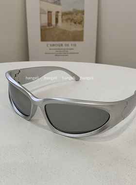 千禧风未来科技感防紫外线护目镜