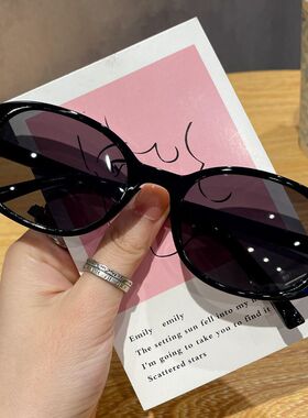 韩系红色墨镜新款太阳镜防紫外线