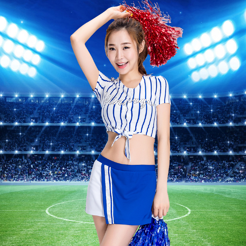 世界女姓感大人拉拉队团体夜场酒吧表演服套装zu球宝贝比赛服 2018 世界女姓感大人拉拉队团体夜场酒吧表演服套装zu球宝贝比赛服 2018