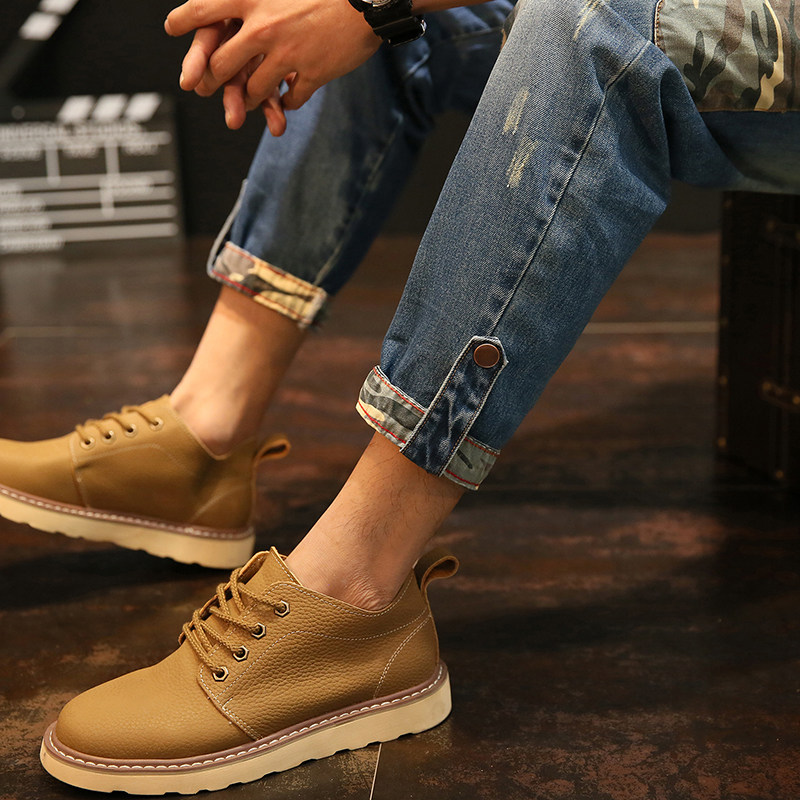 破洞男士秋季潮牌宽松九分裤牛仔裤 酷依潮人牛仔裤