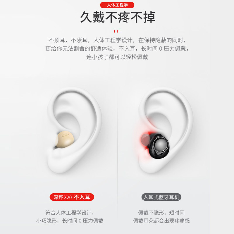 无线蓝牙苹果小米索尼vivo华为oppo shenye蓝牙耳机