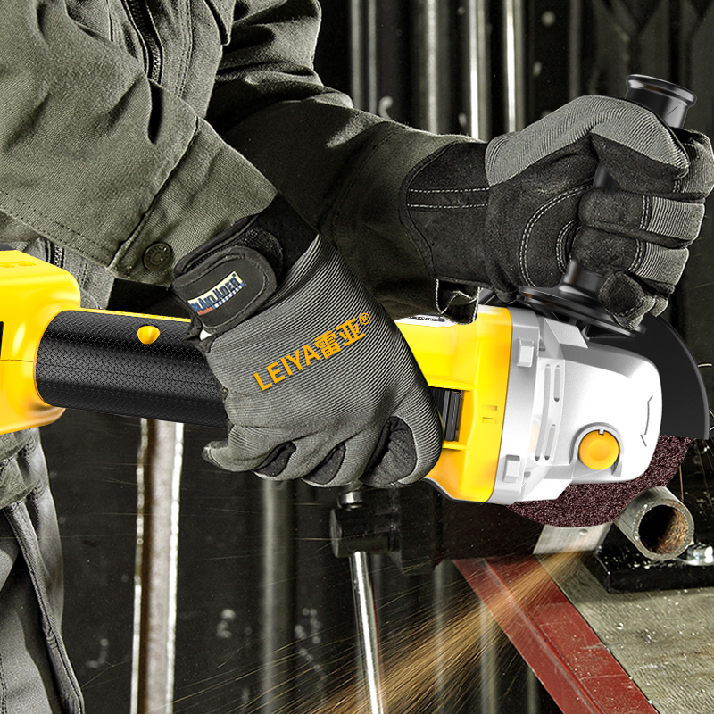 雷亚无刷锂电池切割机打磨角磨机 雷亚角磨机