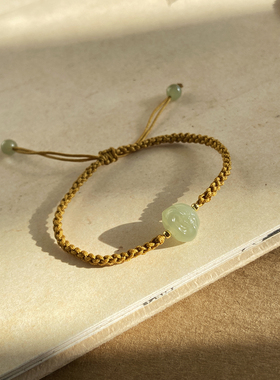 正品平安吉祥青白价格佛头手链