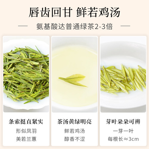 【2026新茶】天目湖白茶官方旗舰店溧阳明前白茶特级绿茶散装 50g - 图2