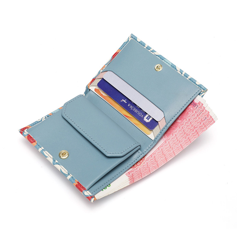 venuco短款女简约可爱小清新零钱包 venuco钱包