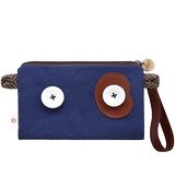 三色补丁 Летняя небольшая сумка, длинный милый бумажник, кошелек