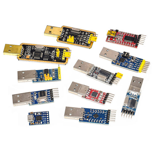 USB转TTL USB转串口下载线CH340G模块 RS232升级板刷机板线PL2303 - 图2