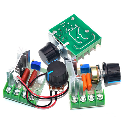2000W可控硅调速器220V 电机大功率电子调压器 调光调温 - 图2