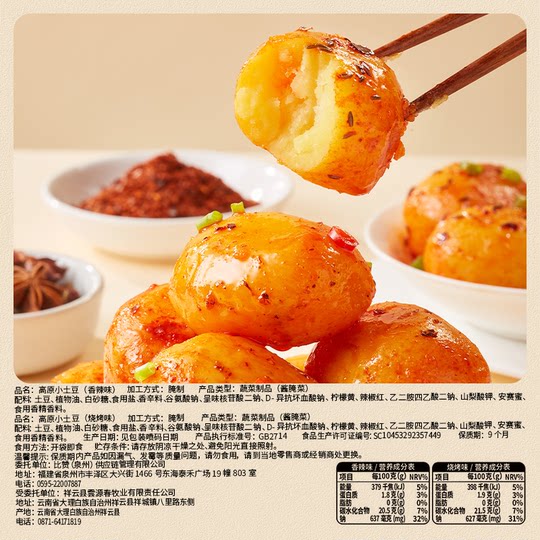 Bibizan Plateau Small Potatoes_0 fat