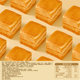 Bibizan Milk Thousand-Flower Toast Bread Breakfast 24 Packs