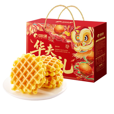 比比赞_华夫臻礼礼盒800g/箱