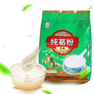 天堂牌纯葛粉480g(24小袋)无糖葛根粉粉粉食品地方特产代餐早餐粉