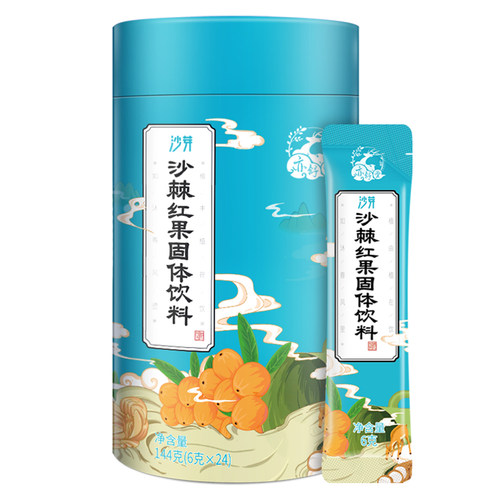 沙芽红果饮官方旗舰店儿童非果饮山楂脾益生元低聚果糖沙棘鸡内金 - 图1