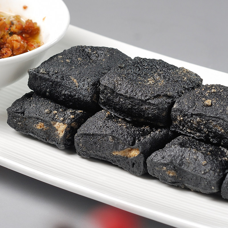 黑色诱惑1000g湖南长沙正宗臭豆腐 玛雅食品臭豆腐