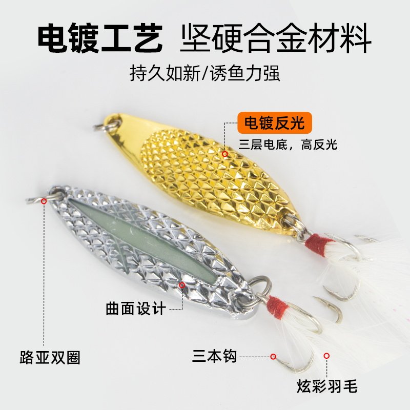 远投亮片路亚饵淡水翘嘴鲈鱼仿真饵红点水蛭夜光天眼钻石蝮蛇假饵,淘宝优惠券,粉丝福利购,淘宝优惠卷