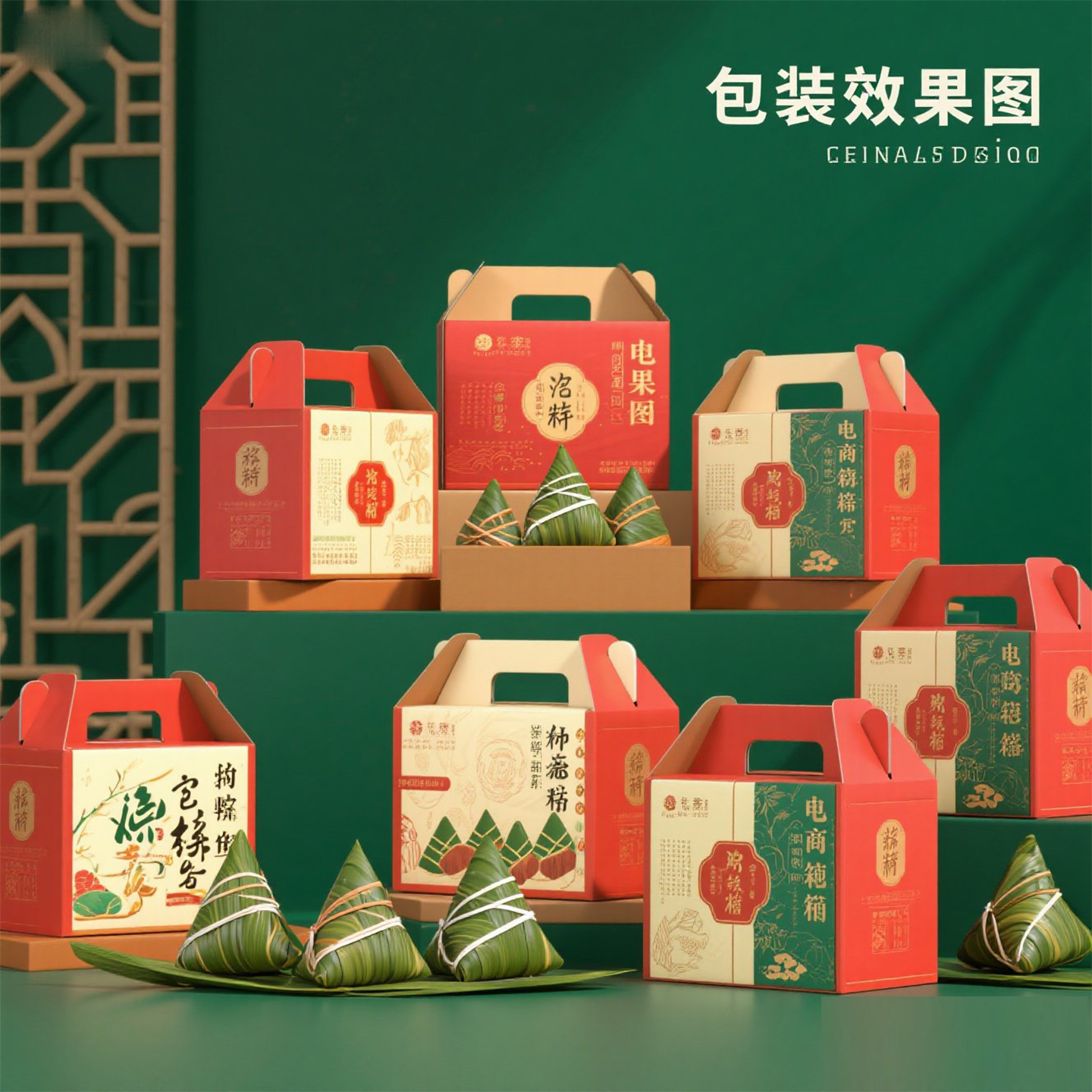 包装设计食品标签产品化妆品纸箱瓶贴礼盒子平面彩盒外包装袋定制 - 图2