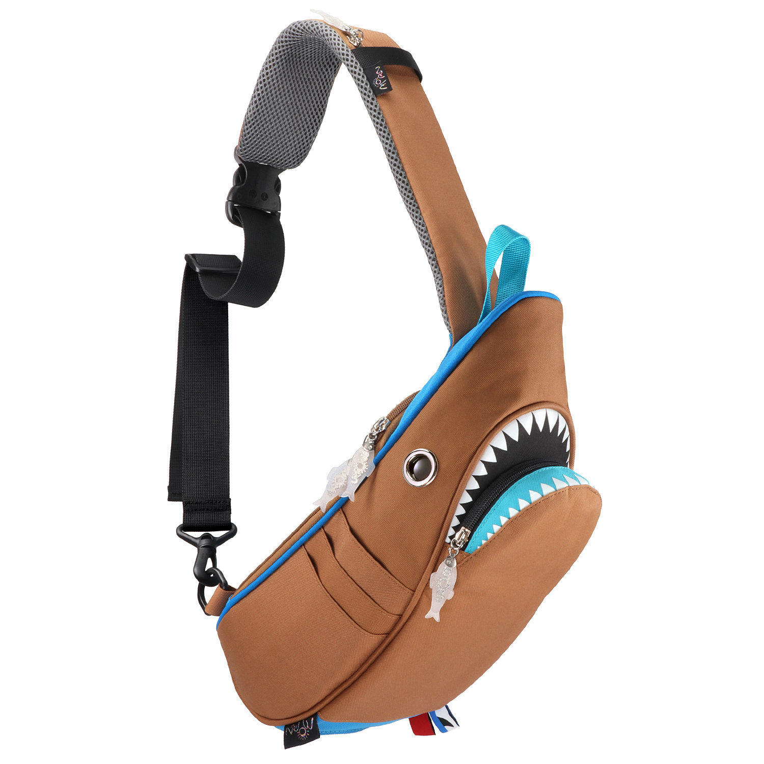 morn creations休闲男士邮差小胸包 七海扬帆箱包男士包袋