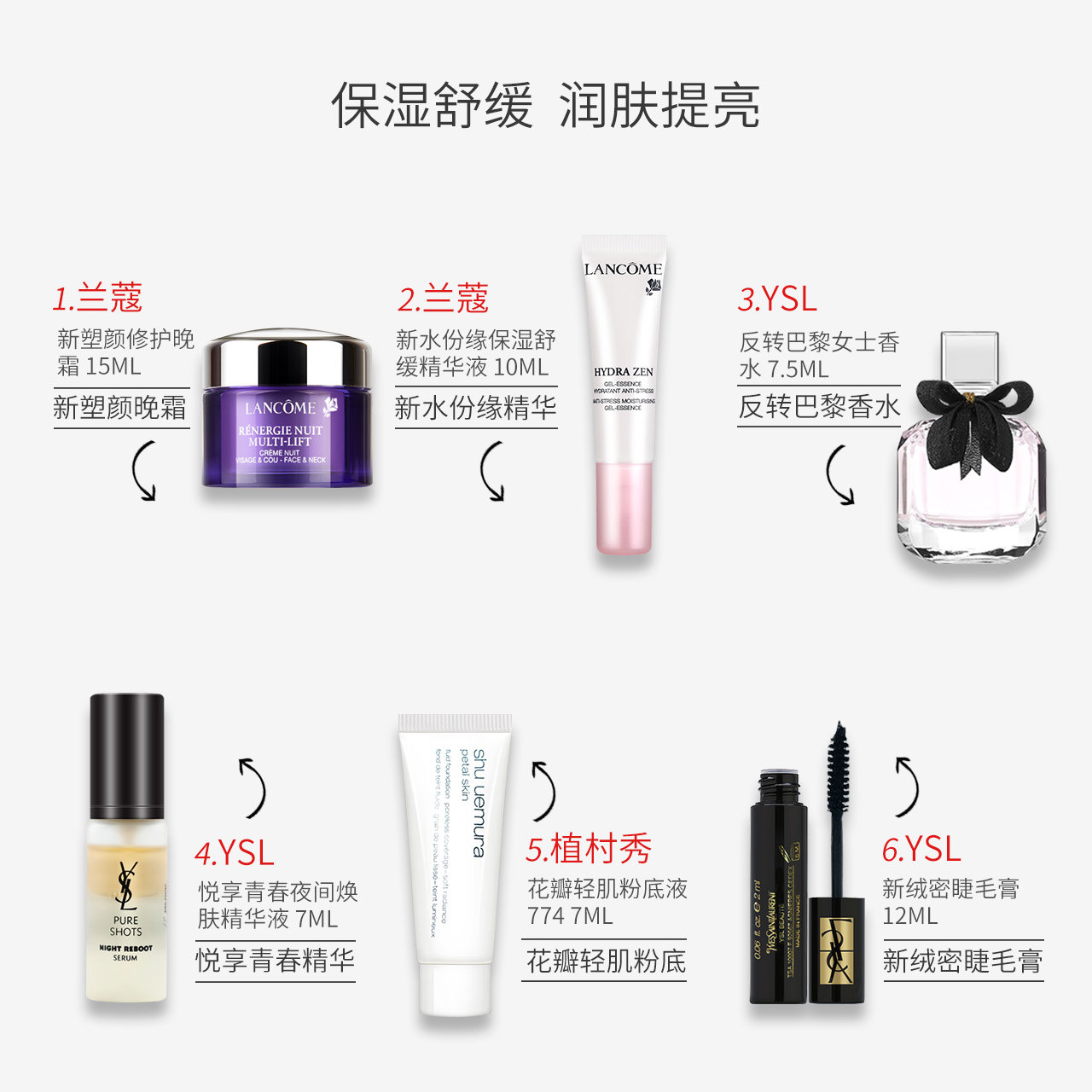  欧莱雅集团小美盒面部护理套装