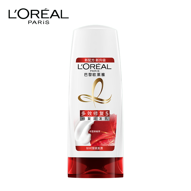 L'OREAL 欧莱雅多效修护护发素润发乳  修护受损毛躁分叉干枯正品 - 图3