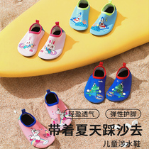 Beach Socks Children Beach Shoes Water Park Boys Girls Shoes Socks Non-slip Swimming Shoes Softbottom Heels balnéaire Creek Shoes