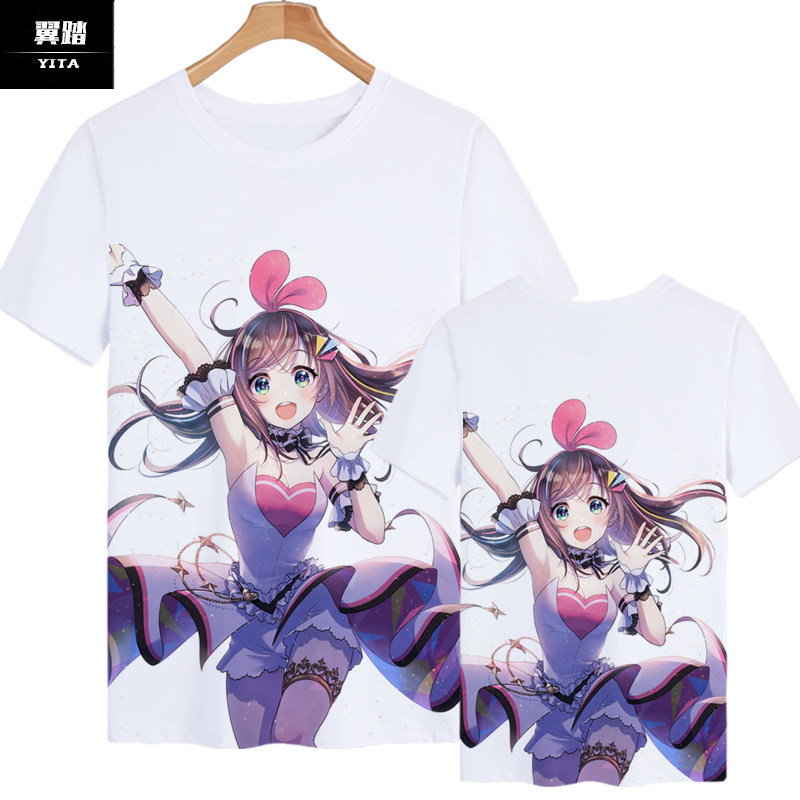 绊爱youtube爱酱亲分二次元t恤 翼踏服饰T恤