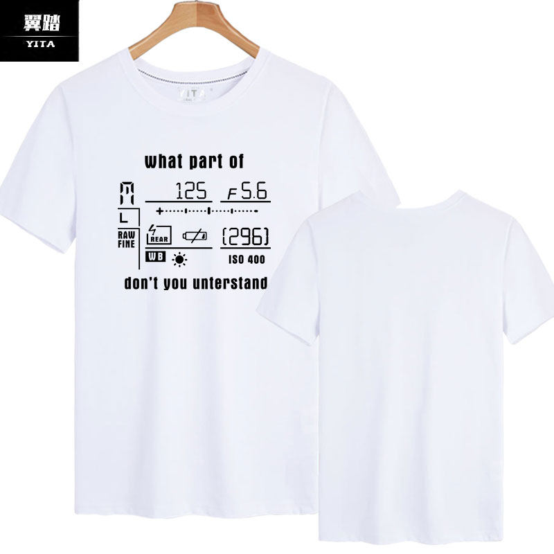 可定制canon佳能尼康莱卡t恤衫 翼踏服饰T恤