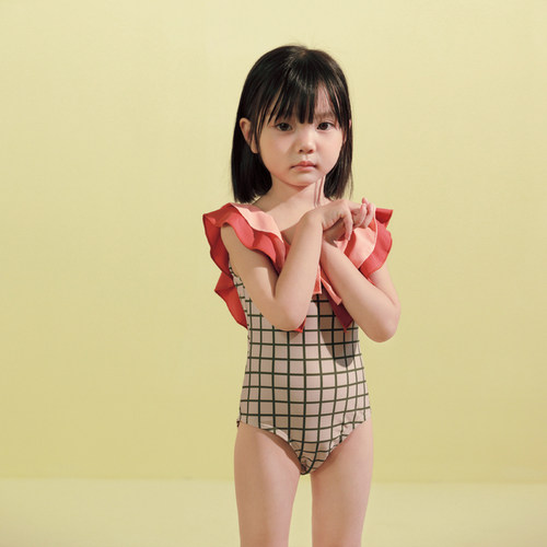 【微瑕泳衣】爱多尔分体泳衣连体女童游泳温泉运动儿童2024年新款 - 图0